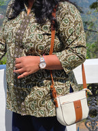 Vrinda Ajrakh Cotton Short Kurti