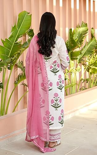 Shuchi Women Floral Printed Regular Kurta with Palazzos & With Dupatta