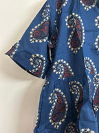 Aara Handblock Ajrakh Cotton Short Kurti
