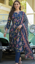Tripti Floral Printed Anarkali Kurta Set