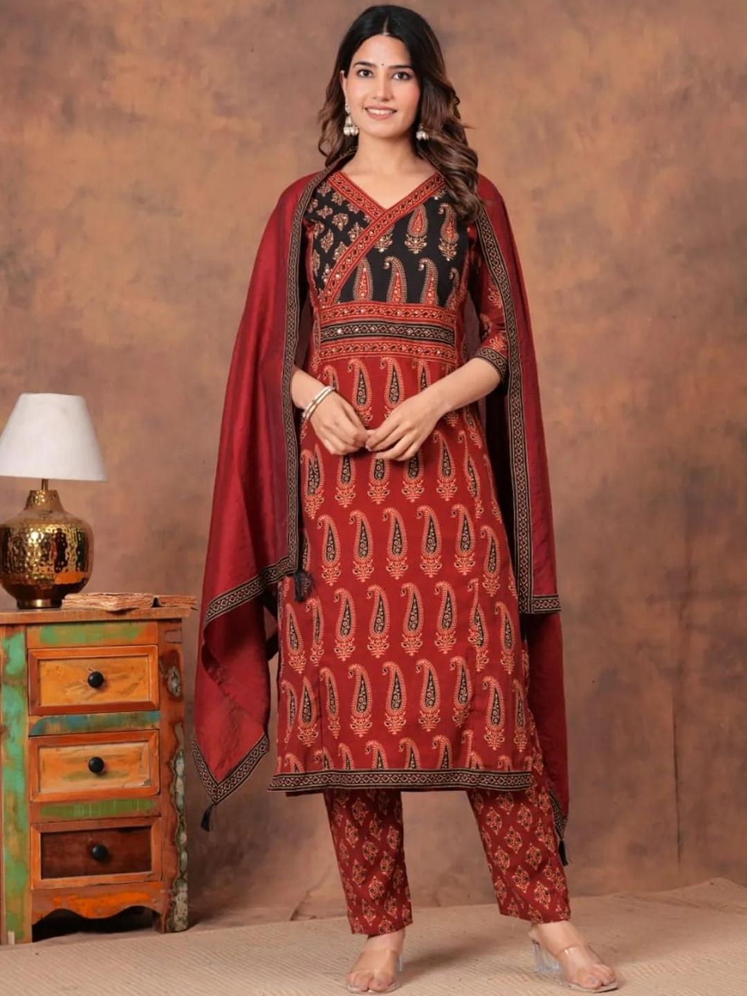 Bani Cotton Hand block print Kurti set